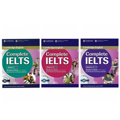 Доставка. Complete Ielts Bands 4-5; 5-6,5; 6,5-7,5