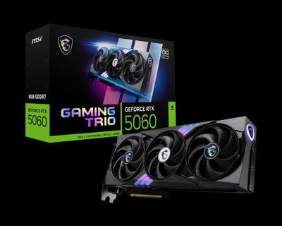 Видеокарта MSI GeForce RTX 5060 GAMING TRIO OC