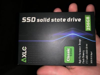 SSD 256GB AXLC Янги ишлатилинмаган