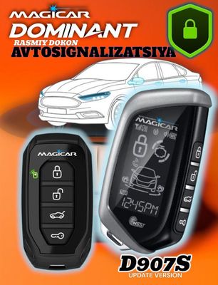 Dominant signalizatsiya Magic D907S Masofadan Boshqarish Pulti Bilan