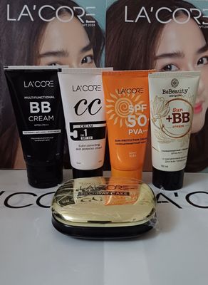 SPF 50 cream va BB tonalniy, cc LA'CORE