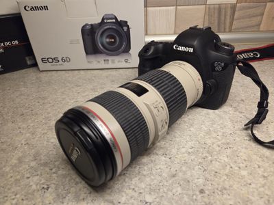 Canon EOS 6D с оптикой 70-200мм 1:4 L IS USM