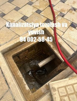 Kanalizatsiya tozalash 24/7 канализация