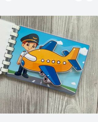 Развивающие игры на липучках для малышей