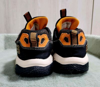 Skechers(GS)Velocitrek Dino-Quest USA "BlackBrown"