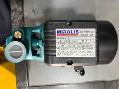 Водивной насос MIROLIS QB 60 modeli