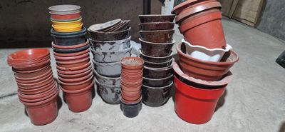Горшок для цветов б/у