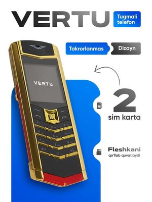 Vertu V10 tugmachali telefon