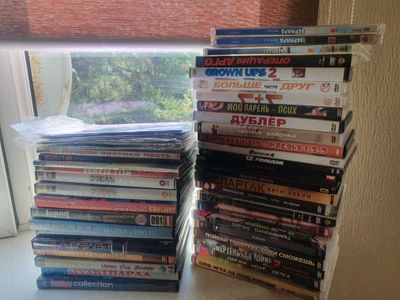 DVD диски фильмы, мультфильмы