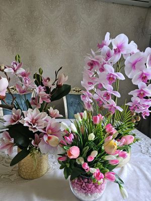 декор цветы