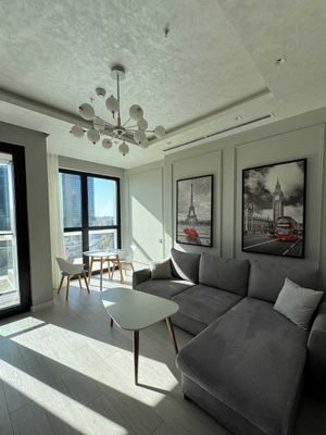 Посуточно квартира в Nest One с видом на Tashkent City Park и балконом