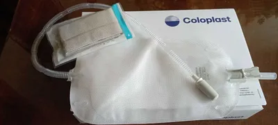 Ножной уроприемник Conveen Security+, Coloplast 750 ml