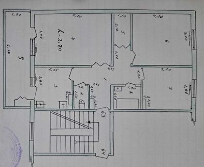 Продается своя 3-комнатная квартира с отличной планировкой.