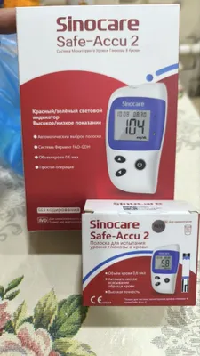 Новый глюкометр Sinocare