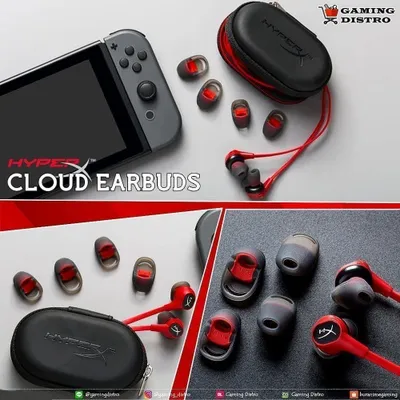 Hyperx Cloud Earbuds Оригинал Игровые Проводные Наушники