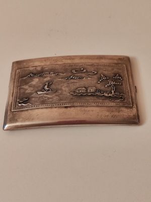 Портсигар винтажный вьетнамский