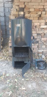 Продаётся универсальный котёл (твёрдое топливо + природный газ) Прода