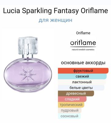 Парфюмерная вода "Lucia : Sparkling fantasy " Oriflame