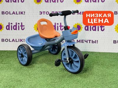 Детский трёхколёсный велосипед DIDIT DV-127 — с дизайном уточки