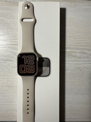 Apple Watch Series 9 41mm, Starlight, (GPS) Aluminum, iwatch