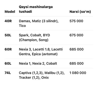 DELKOR ORGINAL AKKUMLYATORLAR