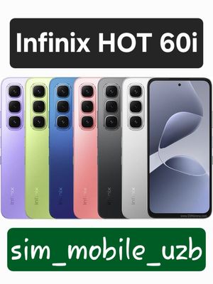 Infinix HOT 60i 2025 New Super Skidka+Garantiya+Dastavka