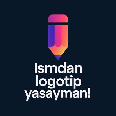 Profil uchun Logo yasaymiz