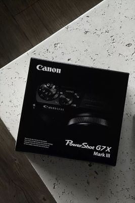 PowerShot Canon G7X Mark 3