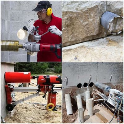 Almazniy bur perforator atboyniy malatok beton kesish xizmatlari