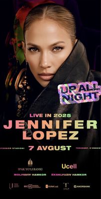 Билеты на концерт Jennifer Lopez, есть пару билетов по 700тыс