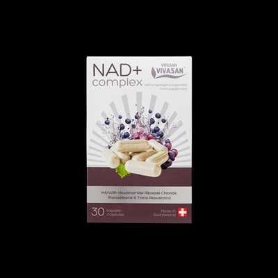 NAD plus Complex для энергии и здорового старения Вивасан Швейцария