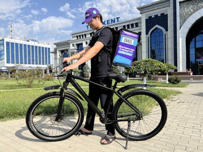 Velosiped sotiladi alumen ramali velik, kuryerlar uchun maxsus