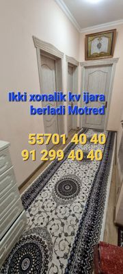 Kvartira arendaga 2xonalik Manzil qorasuv