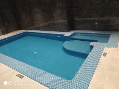Basseyn sauna fontan quramz строительсво бассейн