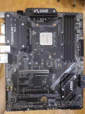 Топовый Комплект AM4 (MSI B450 TOMAHAWK, 7 5700X3D, 32GB RAM)