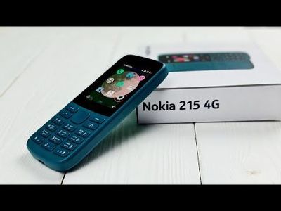 Новый Nokia 215 4G Dual Sim Original • Телефон •