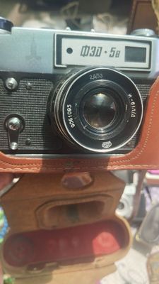 Фотоаппарат ФЭД сделана СССР 1980 год бу есть олимпийская эмблема