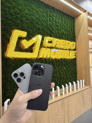 Eng zoʻr narxda Iphone 15 Pro lar faqat Credo Mobile da