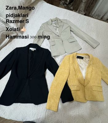 Пиджаки от Zara, Mango, размер S, состояние