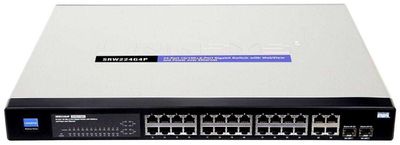 Cisco SRW224G4P 24-port 10 100 + 4-port Gigabit Switch POE