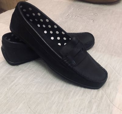 Женские кожаные мокасины