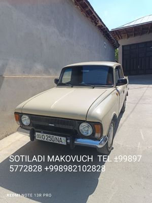 Maskovich sotiladi puliga kelishamiz