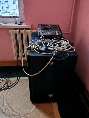 Колонки и Микшер Dynacord 600 MX-4