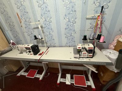 Averlok va togri chok tikuv moshinalari sotilari .