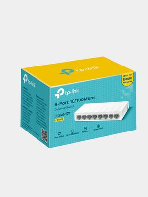 8-портовый настольный коммутатор Tp-Link LS1008, switch, свич