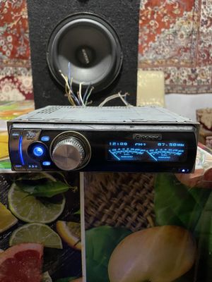 Pioneer deh p6850mp дельфин bluetooth,cd,radio,aux