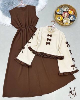 Бантикли кофточкали двойка