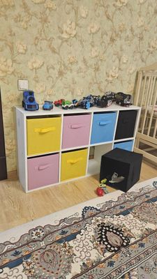 Продаётся стеллаж WoodMood  из 8 ячеек
