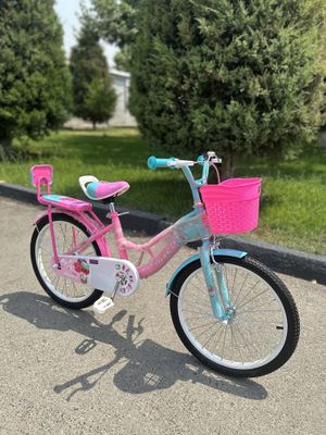 Новый велосипед для детей девочек