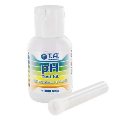 Жидкий pH-тест. Terra Aquatica 4.0 a 8.5 pH +1000 tests (60ml)